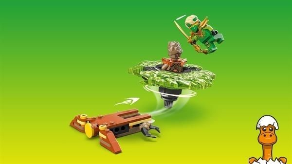 Мамалюк - Конструктор LEGO Ninjago Ллойд проти спінера земельного монстра 52 Деталі (71850) LEGO A4-71850