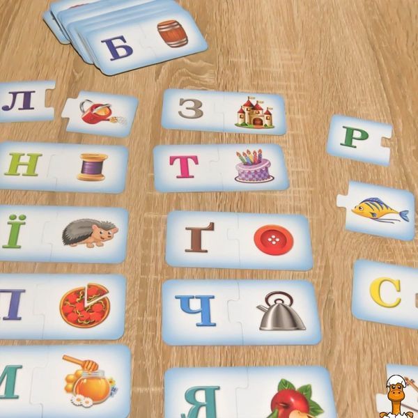 Мамалюк - Детская настольная игра Азбука 33 пары карточек Artos Games Artos Games RT2-0529