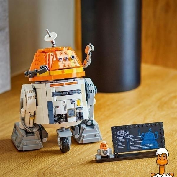Мамалюк - Конструктор LEGO Star Wars Чоппер C1-10P Дроид-астромеханик 1039 деталей (75416) LEGO A4-75416