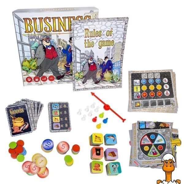 Мамалюк - Настільна гра Strateg Businessmen економічна англ. мовою (30515) Strateg A4-30515