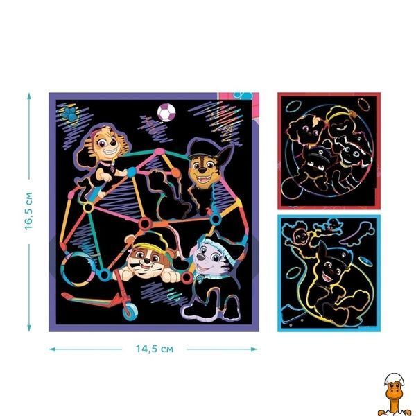 Мамалюк - Детский набор гравюр 3 штуки Игровые развлечения DoDo Toys DoDo Toys RT2-200566