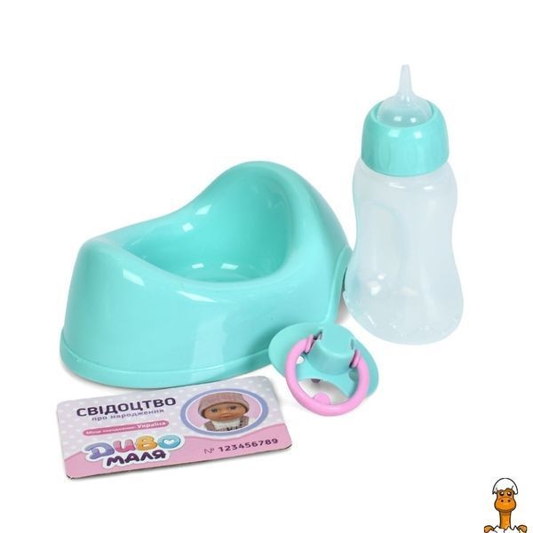 Мамалюк - Дитяча лялька пупс з аксесуарами в комплекті Limo Toy Limo Toy RT2-YL2425B-WHITE