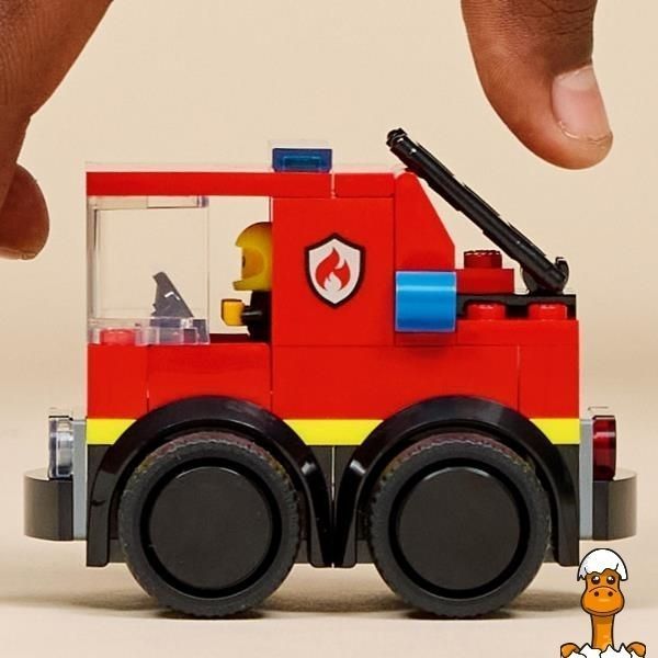 Мамалюк - Конструктор LEGO City Автомобили &mdash; Пожарная машина 67 Деталей (60482) LEGO A4-60482