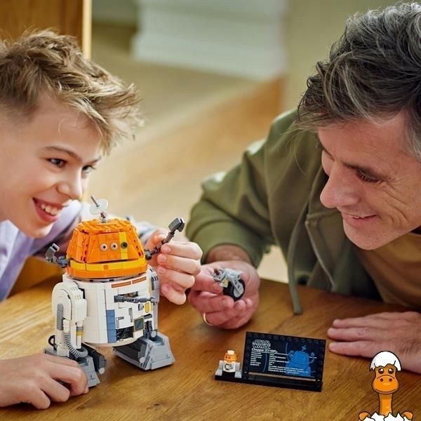 Мамалюк - Конструктор LEGO Star Wars Чоппер C1-10P Дроид-астромеханик 1039 деталей (75416) LEGO A4-75416