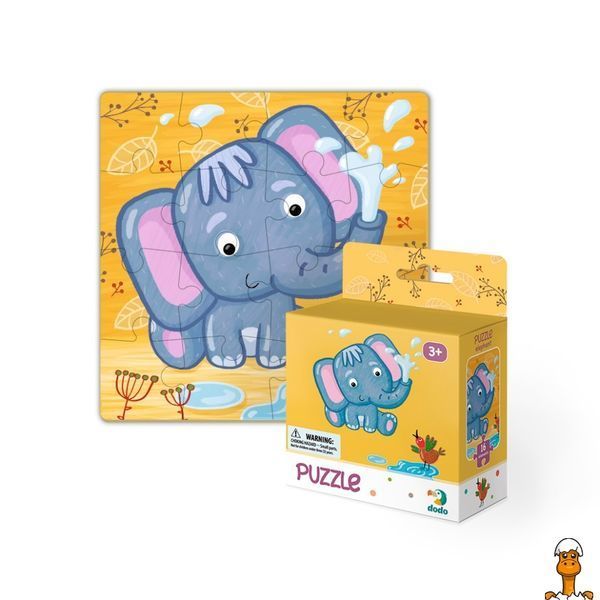 Мамалюк - Пазл Слоненок 16 деталей DoDo Toys DoDo Toys RT2-300162