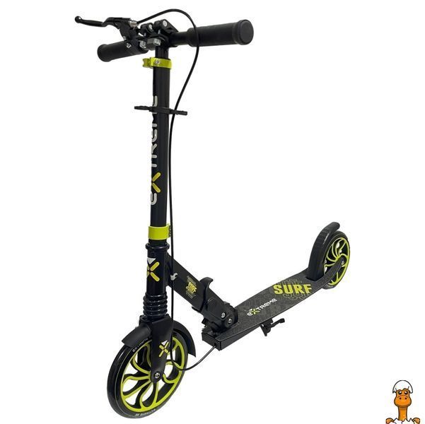 Мамалюк - Дитячий міський самокат двоколісний жовтий Bambi Bambi RT2-SK2437-YELLOW