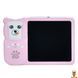 Дитячий планшет для малювання LCD екран рожевий Bambi
