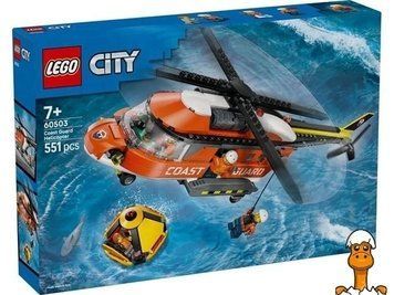 Мамалюк - Конструктор LEGO City Вертолет береговой охраны 551 Деталь ( 60503 ) LEGO A4-60503