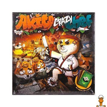 Мамалюк - Настільна гра з пісочним годинником Akita Crazy Chef Danko Toys Danko Toys RT2-G-ACC-01-01