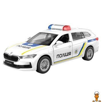 Мамалюк - Автомодель детская Skoda Superb полиция масштаб 1:43 TechnoDrive TechnoDrive RT2-250947