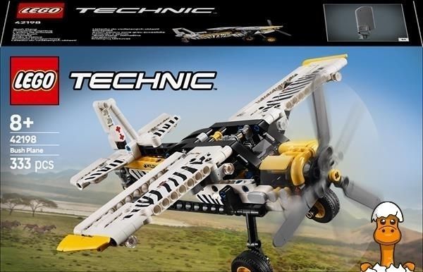 Мамалюк - Конструктор LEGO Technic Буш-літак 333 деталі (42198) LEGO A4-42198