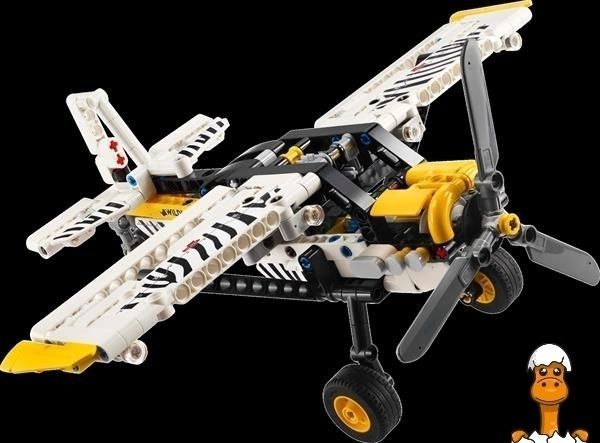 Мамалюк - Конструктор LEGO Technic Буш-літак 333 деталі (42198) LEGO A4-42198