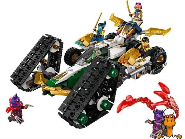 Мамалюк - Конструктор LEGO NINJAGO Комбі-автомобіль команди ніндзя (71820) LEGO A4-71820