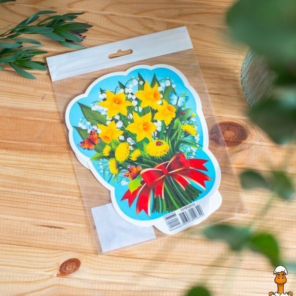 Мамалюк - Набір весняного декору квіти 3 штуки картон Ranok Creative Ranok Creative RT2-10105226