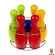 Детский игровой набор для боулинга 6 кеглей и шар Colorplast