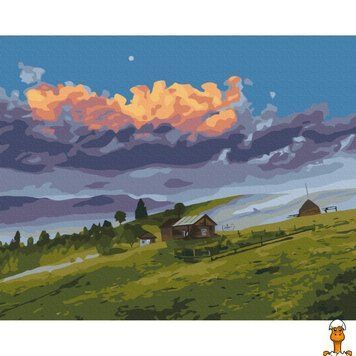 Мамалюк - Картина за номерами Небесний вогонь &copy;Sergiy Stepanenko BS53791 40x50 см Brushme Brushme RT2-BS53791