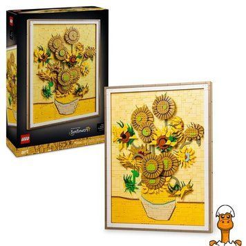 Мамалюк - Конструктор LEGO Art Vincent van Gogh Соняшники 2615 деталей (31215) LEGO A4-31215