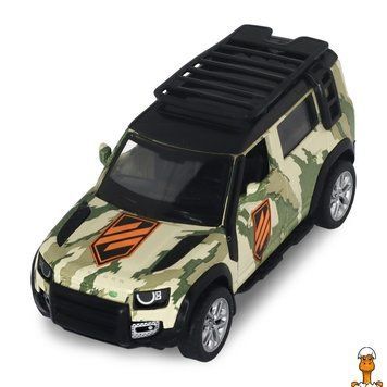Мамалюк - Автомодель Land Rover Defender 110 масштаб 1:39 серія Шеврони Героїв 3 ОШБр TechnoDrive TechnoDrive RT2-250363M2