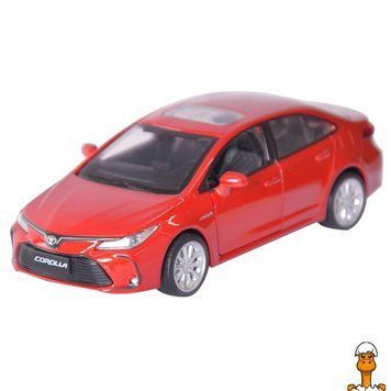 Мамалюк - Машинка металева Toyota Corolla Hybrid масштаб 1:33 помаранчева АвтоПром автопром RT2-68432-ORANGE