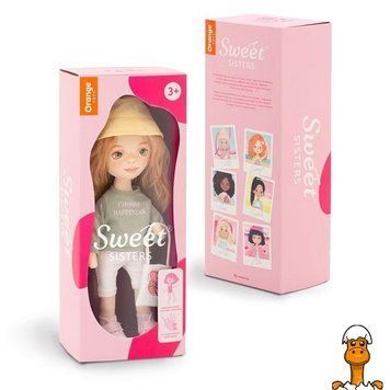 Мамалюк - Кукла Orange Sweet sisters Санни в зеленом свитшоте (SS02-26) Orange A4-SS02-26