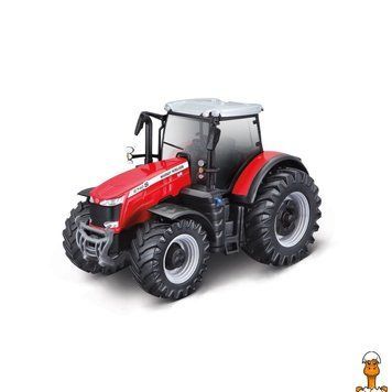 Мамалюк - Іграшковий трактор Massey Ferguson 8740S 10 см Bburago Bburago RT2-18-31613