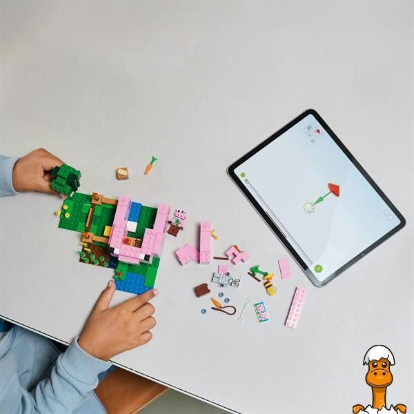 Мамалюк - Конструктор LEGO Minecraft Будинок для поросят 238 деталей (21268) LEGO A4-21268