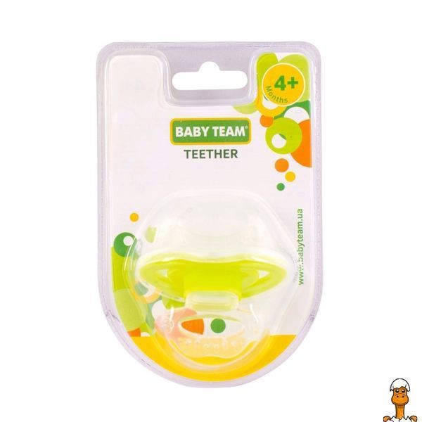 Мамалюк - Дитячий прорізувач масажер BABY TEAM BABY TEAM RT2-4002