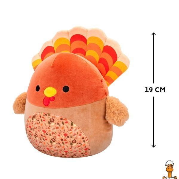 Мамалюк - М'яка іграшка індюк 19 см Squishmallows Squishmallows RT2-SQHV00029