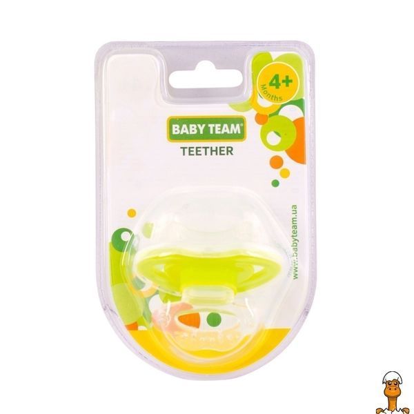 Мамалюк - Дитячий прорізувач масажер BABY TEAM BABY TEAM RT2-4002