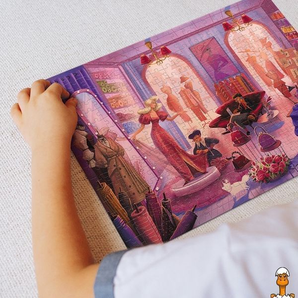 Мамалюк - Пазл класичний 300 елементів Ательє мод DoDo Toys DoDo Toys RT2-300601