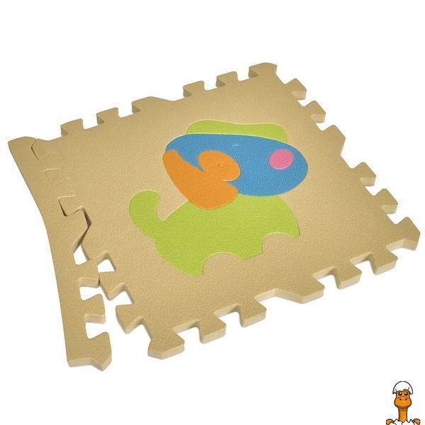 Мамалюк - Дитячий килимок мозаїка тварини 9 деталей EVA 31х31 см Bambi Bambi RT2-MR-1288