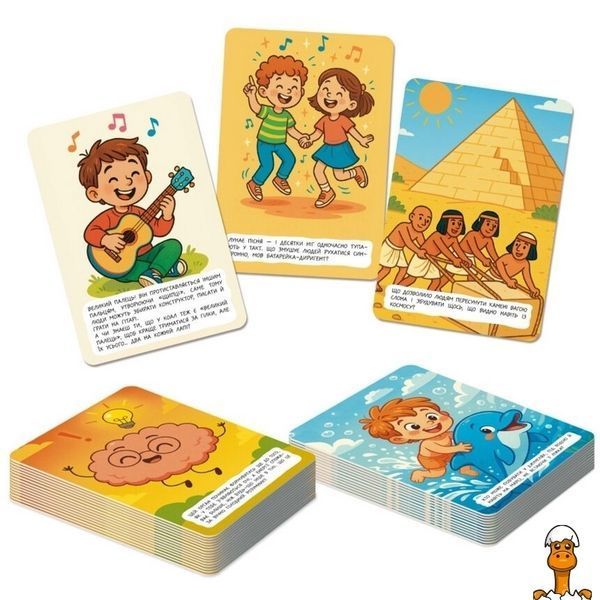 Мамалюк - Энциклопедия на карточках Я человек VT6002-04 50 карточек Vladi Toys Vladi Toys RT2-VT6002-04
