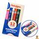 Мамалюк - Набір акрилових маркерів на водній основі 12 кольорів Brushme Brushme RT2-MACR12 фото 2