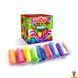 Тісто для ліплення 9 кольорів з блискітками Danko Toys