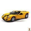 Детская модель машинки Ford GT 2006 инерционная 1:36 жёлтый Kinsmart