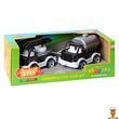 Игровой набор Пожарная машина и водовоз Mini Matiki 002/16BMS(Black) подвижные элементы Bamsic