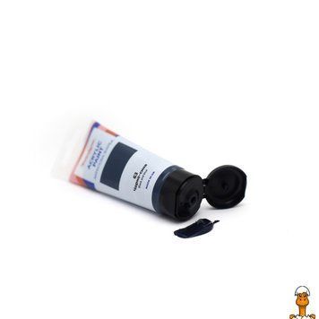 Мамалюк - Акриловая краска глянцевая Черно-синяя Brushme TBA60063 60 мл Brushme RT2-TBA60063