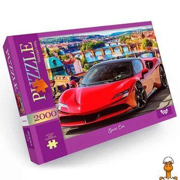 Мамалюк - Пазл автомобиль спортивный 2000 элементов Danko Toys Danko Toys RT2-C2000-01-10