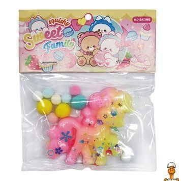 Мамалюк - Антистресс сквиш Мягкие Пони радужный Bambi Bambi RT2-SKP-405-RAINBOW