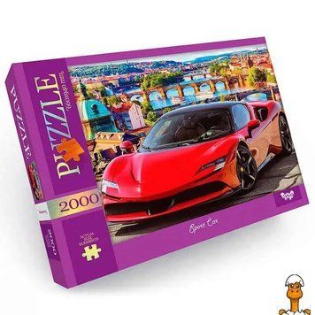 Мамалюк - Пазл автомобіль 2000 елементів Danko Toys Danko Toys RT2-C2000-01-10