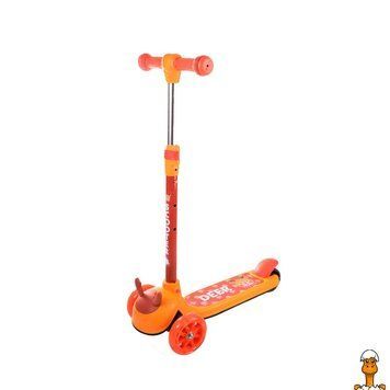 Мамалюк - Дитячий самокат Bambi SC21011 PU колеса зі світлом Bambi RT2-SC21011-RED