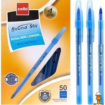 Мамалюк - Набор масляных ручек синие 50 штук Cello Cello RT2-CL-2218-50