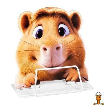 Мамалюк - Підставка для книг Морська свинка металева Bambi Bambi RT2-DWY-2309