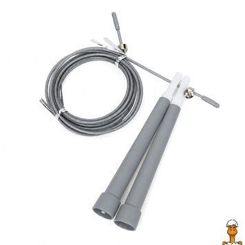 Мамалюк - Скакалка швидкісна MS 3765(Silver) 290 см ручка пластик мотузка гума+метал Bambi Bambi RT2-MS-3765-SILVER