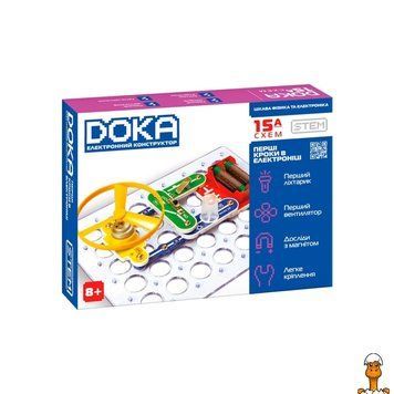 Мамалюк - Электронный конструктор для детей 15 схем световые эффекты DOKA DOKA RT2-D70709