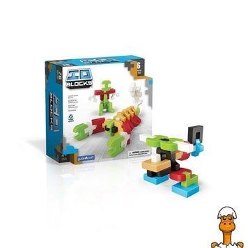 Мамалюк - Конструктор Guidecraft IO Blocks с дополненной 3d реальностью 76 деталей (G9600) Guidecraft A4-G9600