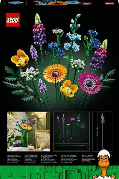 Мамалюк - Конструктор LEGO Botanicals Букет полевых цветов 939 деталей (10313) LEGO A4-10313