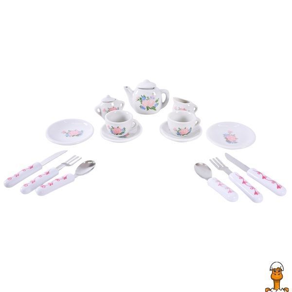 Мамалюк - Дитячий набір посуду Tea set 868-E6-2 порцеляна 17 предметів Bambi Bambi RT2-868-E6-2