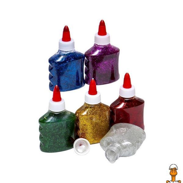 Мамалюк - Клей с блестками для творчества 90 мл 6 цветов COLOR-IT COLOR-IT RT2-900SP