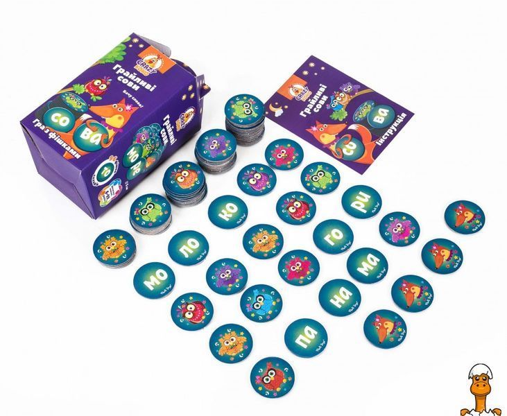 Мамалюк - Дитяча гра Шалені сови Вижу слово Vladi Toys Vladi Toys RT2-VT8033-04
